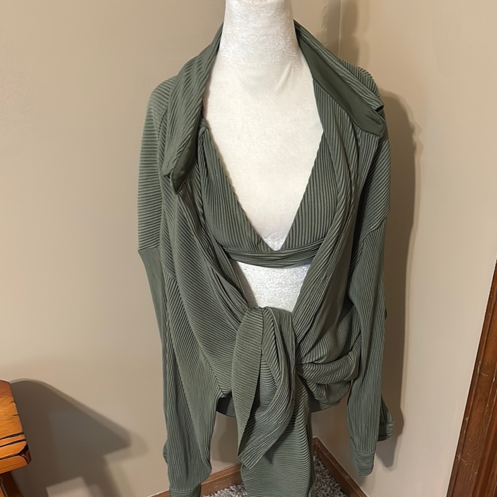 JLUXLABEL Olive Button Down Shirt